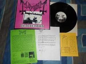 The Story: MAYHEM - Deathcrush, Vinyl, 1987 | VINYLOM