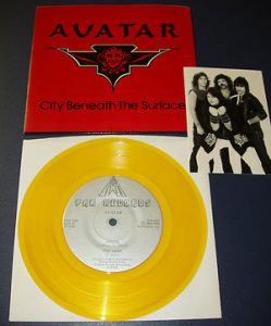 Avatar - City Beneath The Surface,Yellow Vinyl 7
