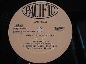Amethyst - Outside of Nowhere, Vinyl LP, 1984 