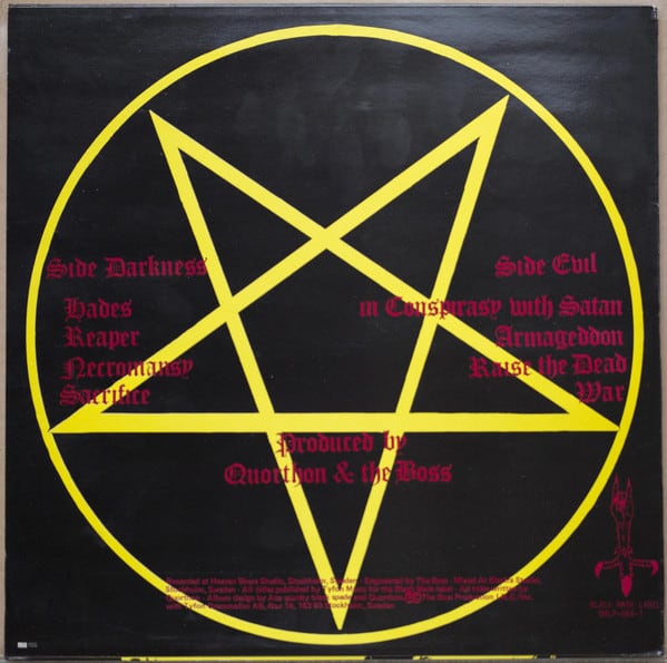 Bathory Yellow Goat Vinyl, LP 