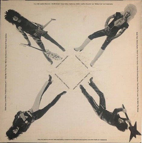 MOTLEY CRUE - 1981 LEATHUR RECORDS : MILOCAMPO : Free Download, Borrow, and  Streaming : Internet Archive