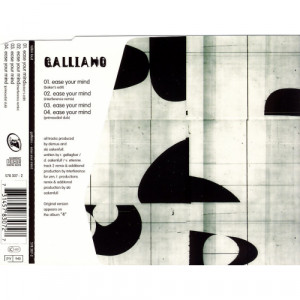 Galliano - Ease Your Mind - CD Maxi Single - CD - Album