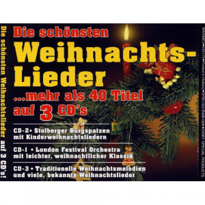 Various - Die Schönsten Weihnachtslieder Mehr Als 40 Titel Auf 3 CDs - 3CD - CD - Album