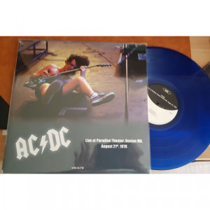 AC/DC  - Live at The Paradise Theater Boston 1978 Blue LP - Vinyl - LP