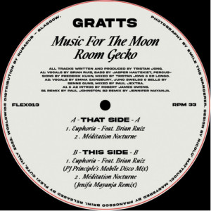 Gratts - Music For The Moon Room Gecko - Vinyl - 12" 