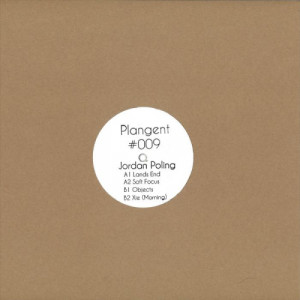Jordan Poling - Plangent#009 (12") - Vinyl - 12" 
