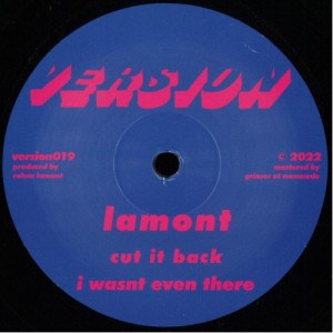 Lamont - Cut It Back EP (12") - Vinyl - 12" 