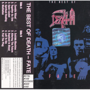 Death  - The Best Of Death - Fate - Tape - Cassete