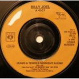 Billy Joel - Leave A Tender Moment Alone - Vinyl 7 Inch