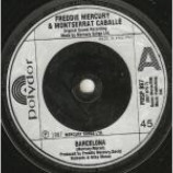 Freddie Mercury & Montserrat CaballΓ© - Barcelona - Vinyl 7 Inch