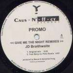 J.D. Braithwaite - Give Me The Night (Remixes) - Vinyl Double 10 Inch - Vinyl - 2 x 10''