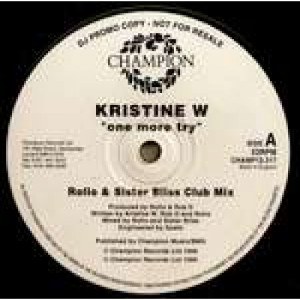 Kristine W - One More Try - Vinyl Triple 12 Inch - Vinyl - 3 x 12"