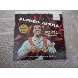 ALFRED APAKA - HAWAIIAN VILLAGE NIGHTS - Vinyl - LP