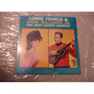 CONNIE FRANCIS & HANK WILLIAMS JR - SING GREAT COUNTRY FAVORITES - Vinyl - LP