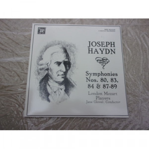 JOSEPH HAYDN & JANE GLOVER - HAYDN; SYMPHONIES NOS. 80, 83, 84 & 87-89 - Vinyl - EP
