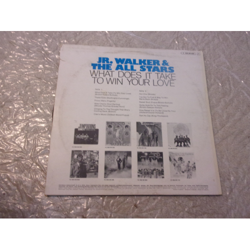 JR. WALKER & THE ALL STARS - WHAT DOES IT TAKE TO WIN YOUR LOVE - Vinyl - LP