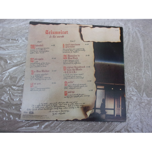 TRIUMVIRAT - A LA CARTE - Vinyl - LP