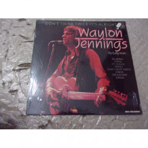 WAYLON JENNINGS - DON'T THINK TWICE IT'S ALRIGHT - Vinyl - LP