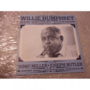 WILLIE HUMPHREY - NEW ORLEANS CLARINET - Vinyl - LP