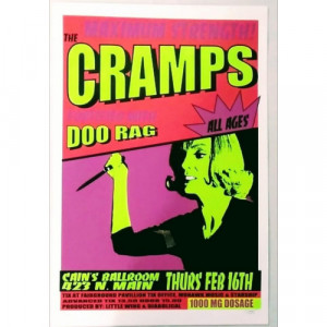 THE CRAMPS - Orig. CAIN'S BALLROOM CONCERT POSTER - Books & Others - Poster