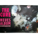 THE CURE - DISINTEGRATION HUGE MASSIVE PROMOTIONAL POSTER