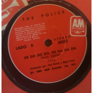THE POLICE - De Do Do Do, De Da Da Da (Versión en Español)  - Vinyl - 7"