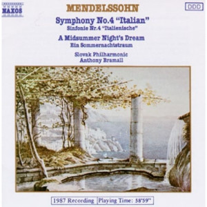 Anthony Bramall & Slovak Philharmonic - Mendelssohn: Symphony No.4 / Midsummer Night's Dream - CD - Album