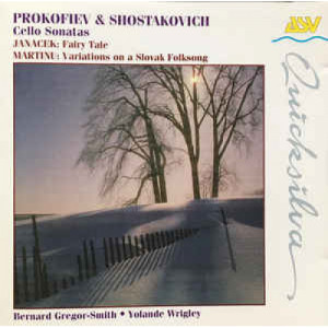Bernard Gregor-Smith & Yolande Wrigley - Prokofiev & Shostakovich: Cello Sonatas - CD - Album