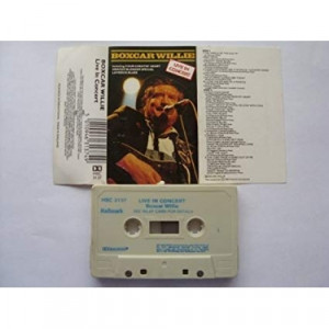 Boxcar Willie - Live In Concert - Tape - Cassete