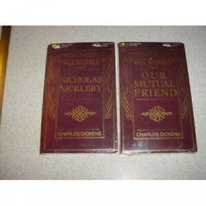 Charles Dickens Read by Paul Scofield - Nicholas Nickleby - Tape - 2 x Cassete