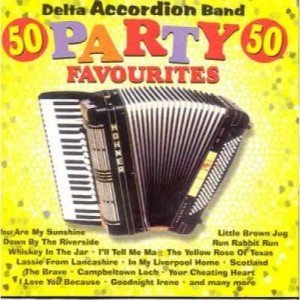 Delta Accordian Band - 50 Party Favourites - Tape - Cassete