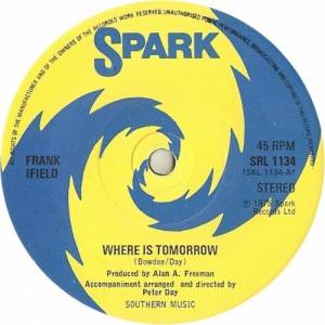 Frank Ifield - Where Is Tomorrow - Vinyl - 45''