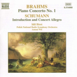 Idil Biret/Polish National Radio Symphony Orchestr - Brahms: Piano Concerto No.1 & Schumann: Introduction  - CD - Compilation