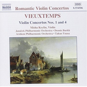 Janacek & Arnhem Philharmonic Orchestras - Vieutemps: Violin Concertos Nos. 1 & 4 - CD - Compilation