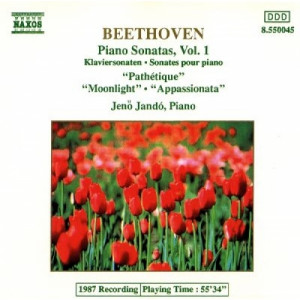 Jeno Jando - Beethoven: Piano Sonatas, Vol. 1 - CD - Album