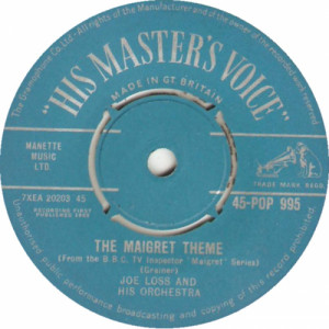 Joe Loss & His Orchestra - The Maigret Theme - Vinyl - 7"