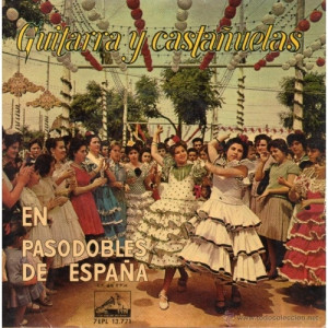 Manuel Cubedo & Victorita De Malaga - Guitara Y Castanuelas En Pasadobles De Espana - Vinyl - EP