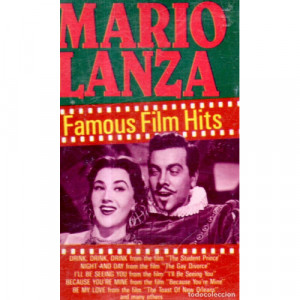 Mario Lanza	 - Famous Film Hits - Tape - Cassete