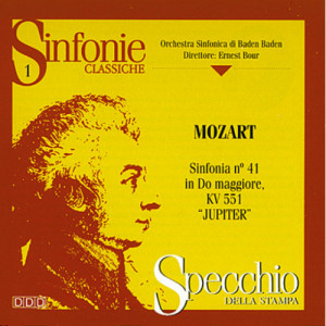 Orchestra Sinfonica di Baden Baden, Ernest Bour - Mozart: Sinfonia no. 41 in Do maggiore, KV 551 - CD - Album