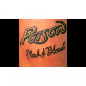 Poison - Flesh & Blood - Tape - Cassete