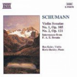 Robert Schumann, Ilya Kaler, Boris Slutsky - Violin Sonatas No. 1, Op. 105 / No. 2, Op. 121