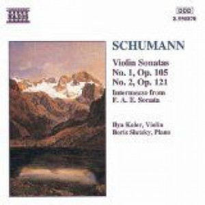 Robert Schumann, Ilya Kaler, Boris Slutsky - Violin Sonatas No. 1, Op. 105 / No. 2, Op. 121 - CD - Album