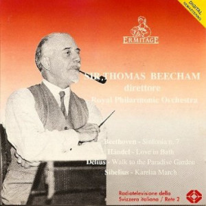Sir Thomas Beecham, Royal Philharmonic Orchestra - Beethoven-Handel-Delius-Sibelius - CD - Compilation