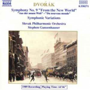 Slovak Philharmonic Orchestra,Stephen Gunzenhauser - Dvorak: Symphony No. 9 - From the New World - CD - Album