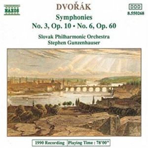 Slovak Philharmonic Orchestra, Stephen Guzenhauser - Dvorak: Symphonies Nos. 3 & 6 - CD - Album