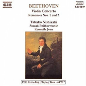 Takako Nishizaki, Slovak Philharmonic - Beethoven: Violin Concerto Romances Nos. 1 & 2 - CD - Album