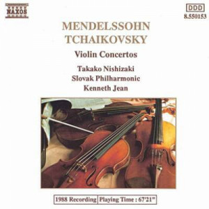 Takako Nishizaki, Slovak Philharmonic,Kenneth Jean - Mendelssohn & Tchaikovsky: Violin Concertos - CD - Compilation