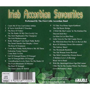 The First Celtic Accordian Band - Irish Accordian Favourites - CD - Compilation