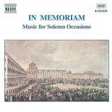 Various Artists - In Memoriam: Music for Solemn Occasions