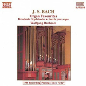 Wolgang Ruebsam	 - J.S. Bach: Organ Favourites - CD - Album